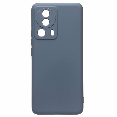 Накладка Xiaomi 13 Lite серый Silicone Case Full без лого