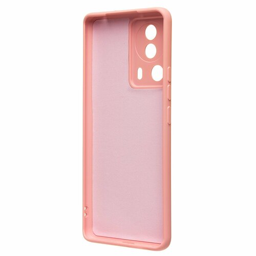 Накладка Xiaomi 13 Lite светло-розовый Silicone Case Full без лого - 3