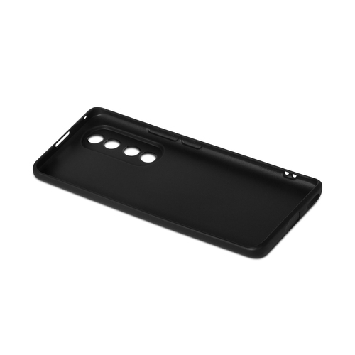 Накладка Huawei Honor 90 Pro черный матовый силикон DF Однотонный - 3