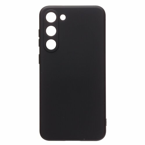 Накладка Samsung S23 Plus черный Silicone Case Full без лого