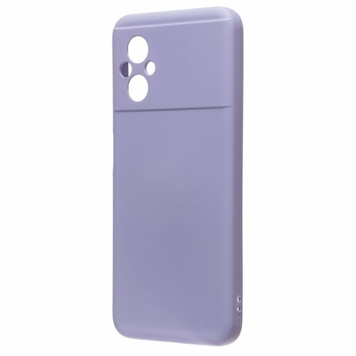 Накладка Xiaomi Poco M5 сиреневый Silicone Case Full без лого - 2