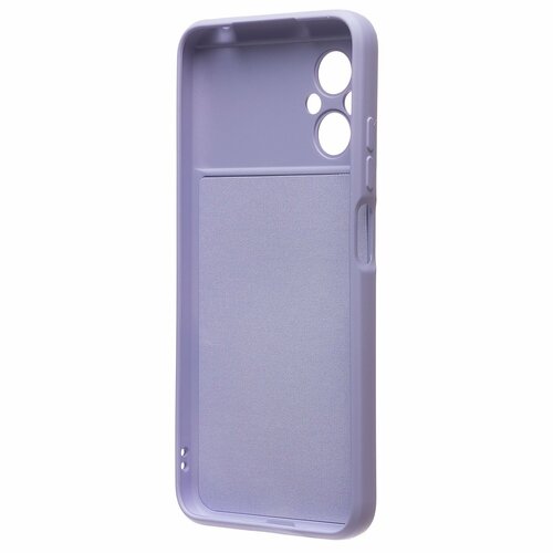 Накладка Xiaomi Poco M5 сиреневый Silicone Case Full без лого - 3