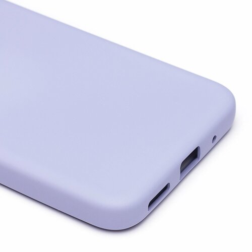 Накладка Xiaomi Poco M5 сиреневый Silicone Case Full без лого - 5