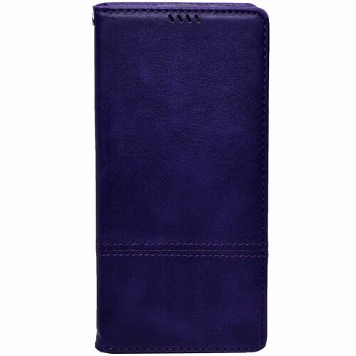 Чехол-книжка Xiaomi Redmi Note 12 Pro 4G фиолетовый горизонтальный YOLKKI Wellington