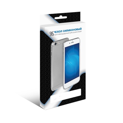 Накладка Infinix Smart 7 Plus синий матовый силикон DF Однотонный