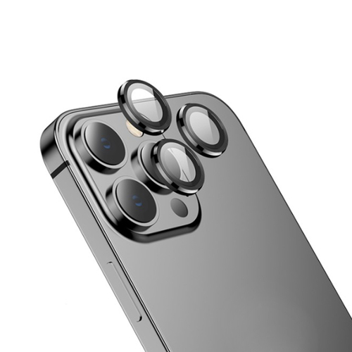 Защитное стекло для камеры Apple iPhone 14/14 Plus черный HOCO - 2