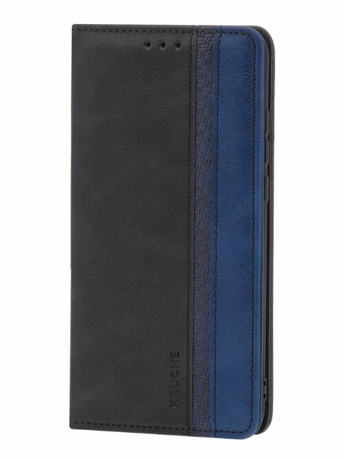 Чехол-книжка Samsung A32 4G черный горизонтальный Kruche Purse Combi - 7