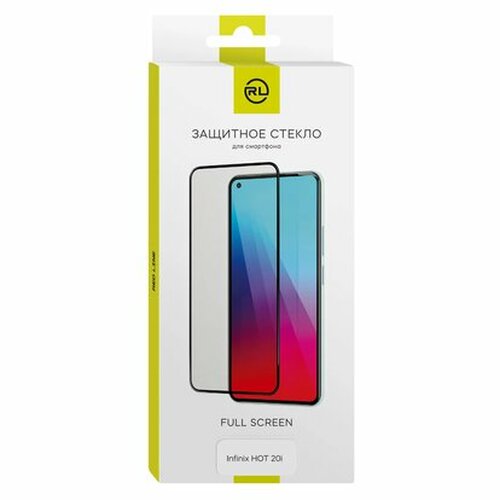 Защитное стекло Infinix Smart 7 Plus черный FullGlue RedLine - 2