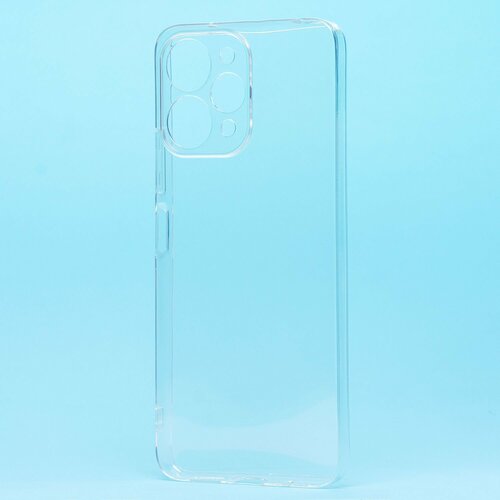Накладка Xiaomi Redmi 12 прозрачный силикон Activ - 2