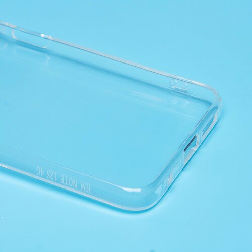 Накладка Xiaomi Redmi Note 12S прозрачный силикон Activ - 5