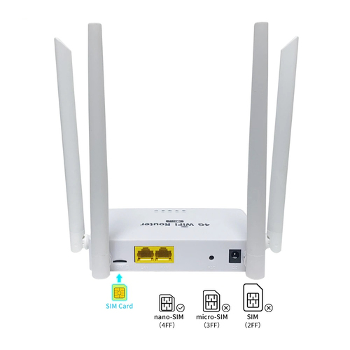 Wi-Fi роутер Орбита OT-PCK33 150Mbps, 2,4 Ггц поддержка модемов 3G/4G слот под SIM Card - 2