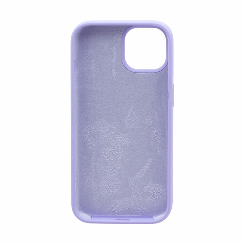 Накладка Apple iPhone 15 сиреневый Silicone Case Full без лого - 2