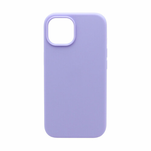 Накладка Apple iPhone 15 сиреневый Silicone Case Full без лого