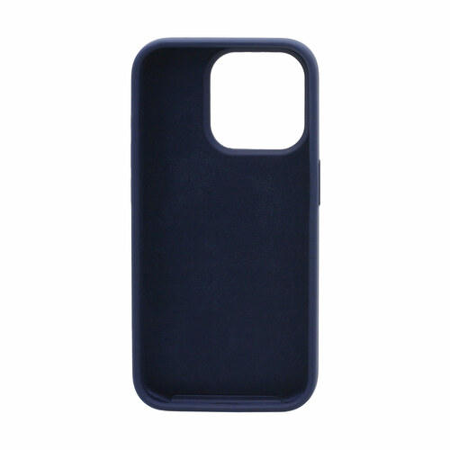 Накладка Apple iPhone 15 Pro темно-синий Silicone Case Full без лого - 2