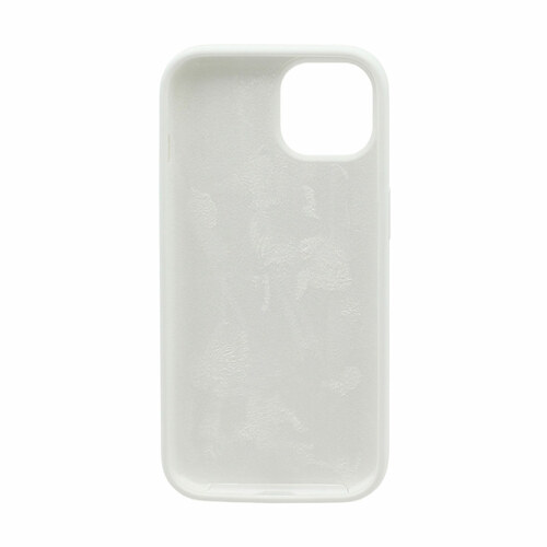 Накладка Apple iPhone 15 белый Silicone Case Full без лого - 2