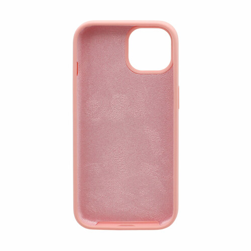 Накладка Apple iPhone 15 розовый Silicone Case Full без лого - 2