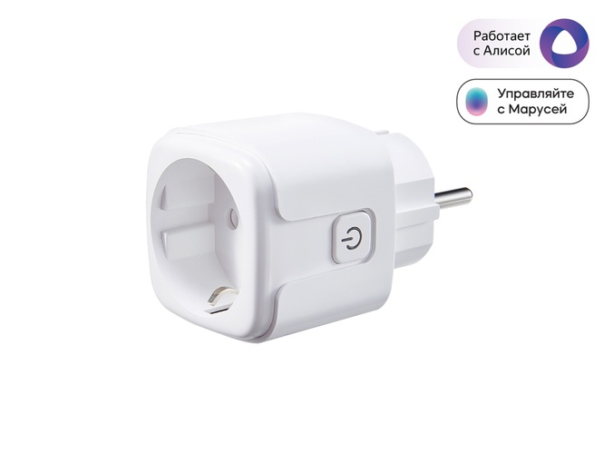 Умный дом Wi-Fi розетка Vixion SM02 16А белый