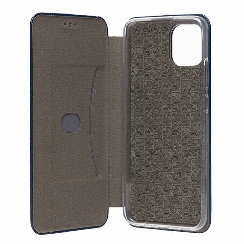 Чехол-книжка Samsung A03 синий горизонтальный Nice Case - 4