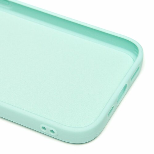 Накладка Apple iPhone 14 Pro мятный Silicone Case Full без лого - 6