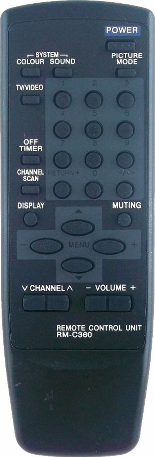 Пульт дистанционного управления для ТВ JVC RM-C360