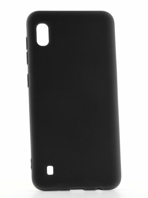 Накладка Samsung A10 черный Kruche Silicone Case Full без лого
