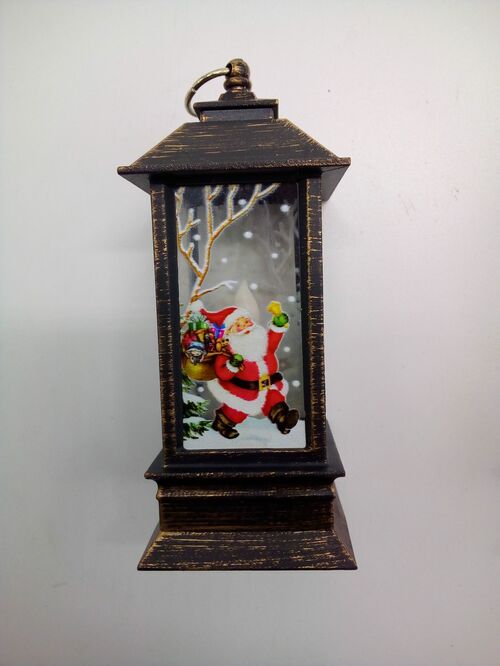 Сувениры новогодний Подвесной фонарик шестиугольник