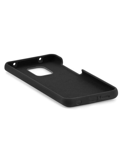 Накладка Xiaomi Redmi Note 9S/9 Pro/9 Pro Max черный Kruche Silicone Case Full без лого - 2