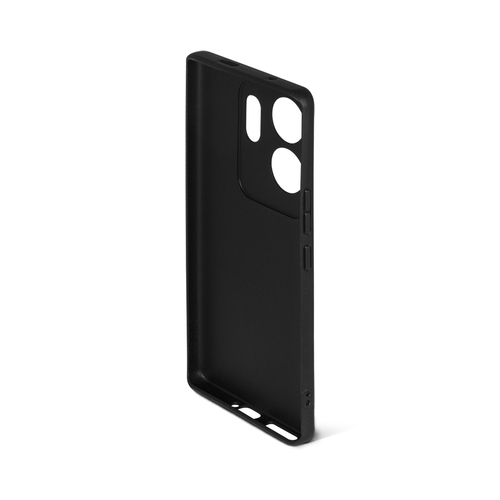 Накладка Infinix Zero 30 черный матовый силикон DF - 2