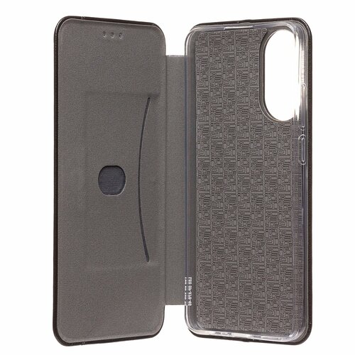 Чехол-книжка Oppo A78 4G черный горизонтальный Nice Case - 4