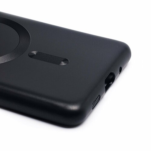 Накладка Samsung S20 FE черный матовый со стеклами на камере силикон SafeMag - 5