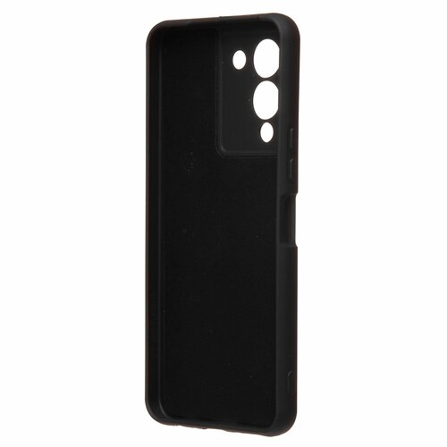 Накладка Infinix Note 12 черный Silicone Case Full без лого - 3