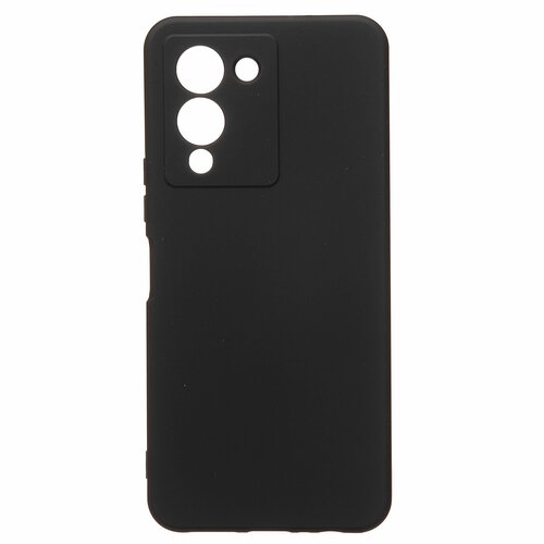 Накладка Infinix Note 12 черный Silicone Case Full без лого