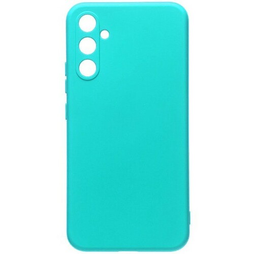 Накладка Samsung A54 бирюзовый Silicone Case Full без лого