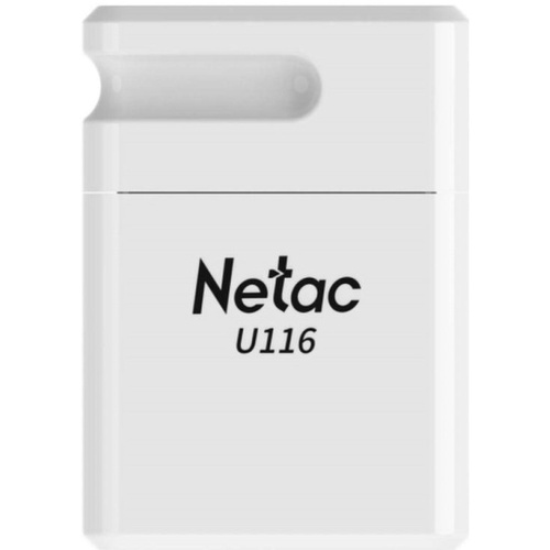 Флешка USB Netac 32GB U116 USB 2.0, белый