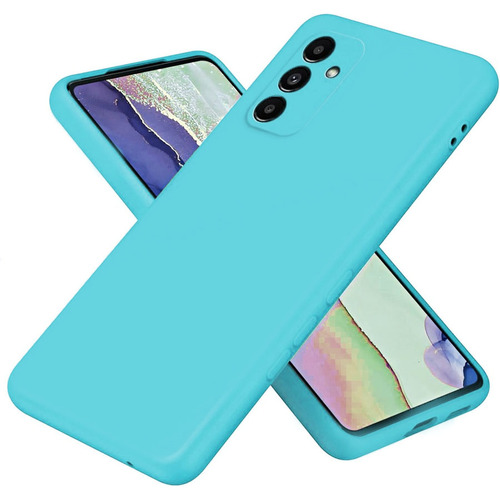 Накладка Samsung A05s бирюзовый Silicone Case Full без лого