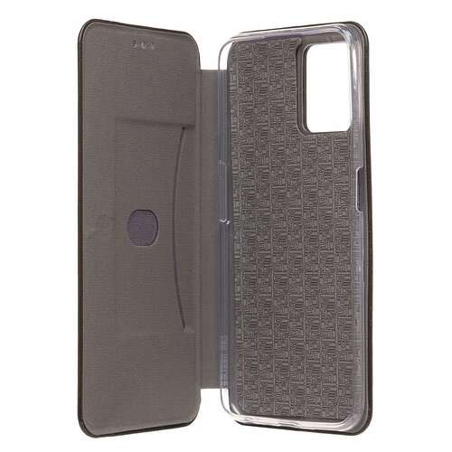 Чехол-книжка Realme 8i/Narzo 50 черный горизонтальный Nice Case - 4