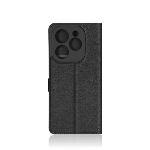 Чехол-книжка Infinix Hot 40i/Smart 8/Tecno Pop 8/Spark 20/20C/G0 2024 черный горизонтальный DF - 2