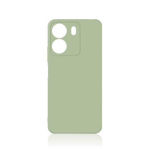 Накладка Xiaomi Poco C65/Redmi 13C светло-зеленый матовый силикон DF