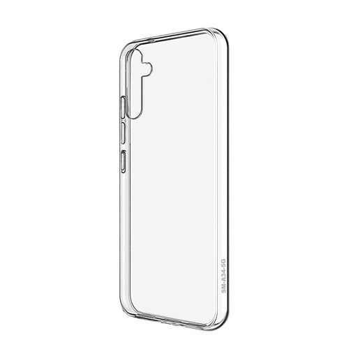 Накладка Samsung A34 прозрачный 1мм силикон