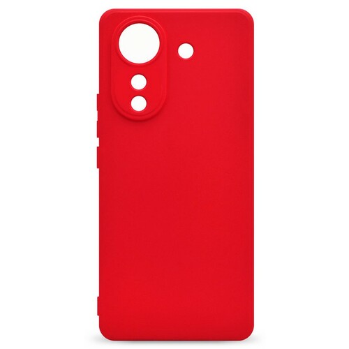 Накладка Xiaomi Poco C65/Redmi 13C красный Silicone Case Full без лого