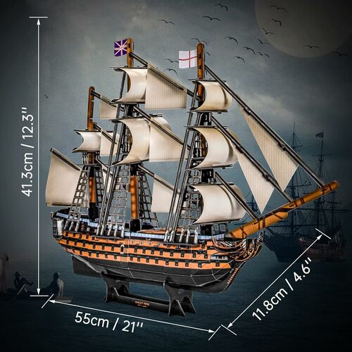 Игра настольная пазл 3D HMS Victory Build dream 163 pcs