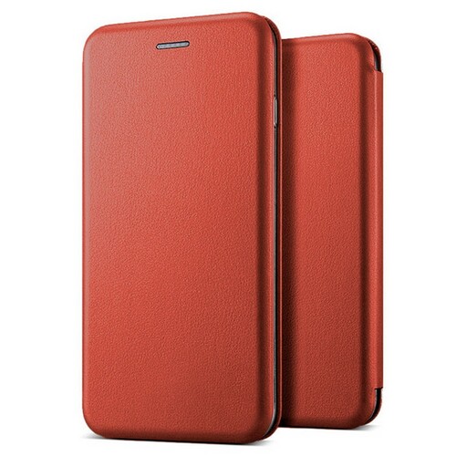 Чехол-книжка Samsung A05 красный горизонтальный с защитой камеры Fashion Case - 2