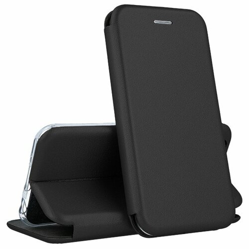 Чехол-книжка Samsung A55 черный горизонтальный Fashion Case - 3