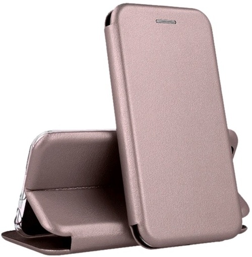 Чехол-книжка Samsung S24 Plus розовое золото горизонтальный Fashion Case - 2