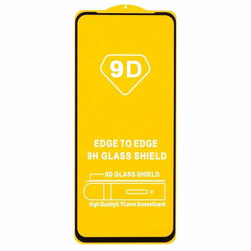 Защитное стекло Tecno Spark 20 Pro черный FullGlue тех.пак