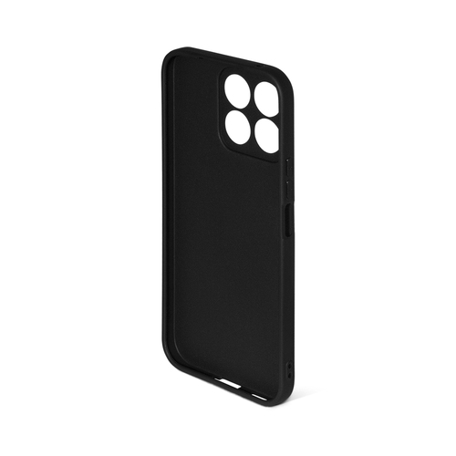Накладка Huawei Honor X8b черный матовый силикон DF Однотонный - 2