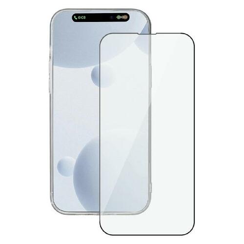 Защитное стекло Apple iPhone 15 черный FullGlue алюмосиликатное Deppa - 2