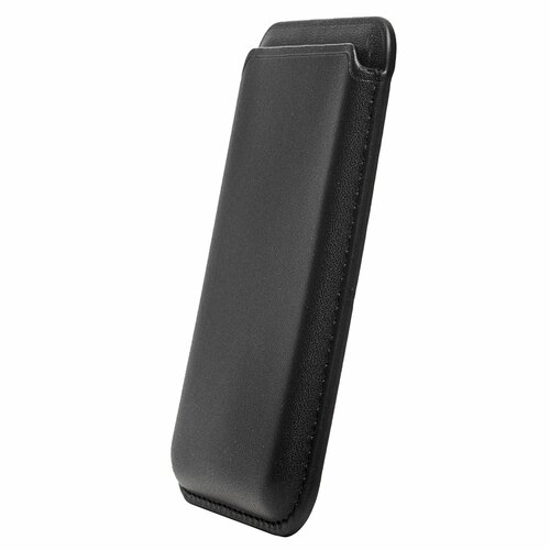 Визитница для пластиковых карт черный магнитная Кожа CH03 - 3