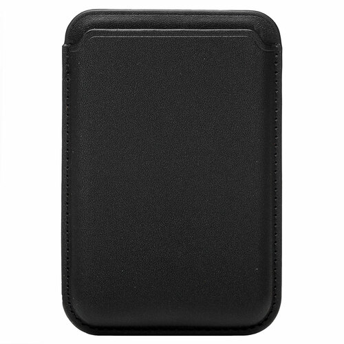 Визитница для пластиковых карт черный магнитная Кожа CH03