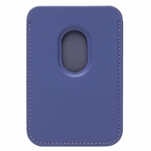 Визитница для пластиковых карт сиреневый магнитная Кожа CH03 - 2